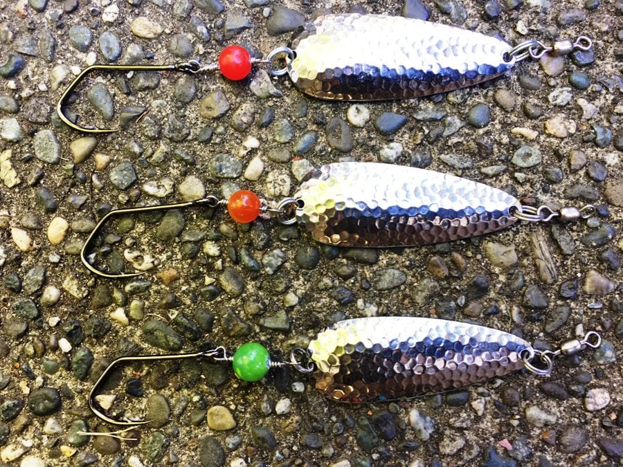 Stone Cold Beads Introduces custom line of Egg Drop salmon fishing spoons -  Stone Cold Fishing Beads