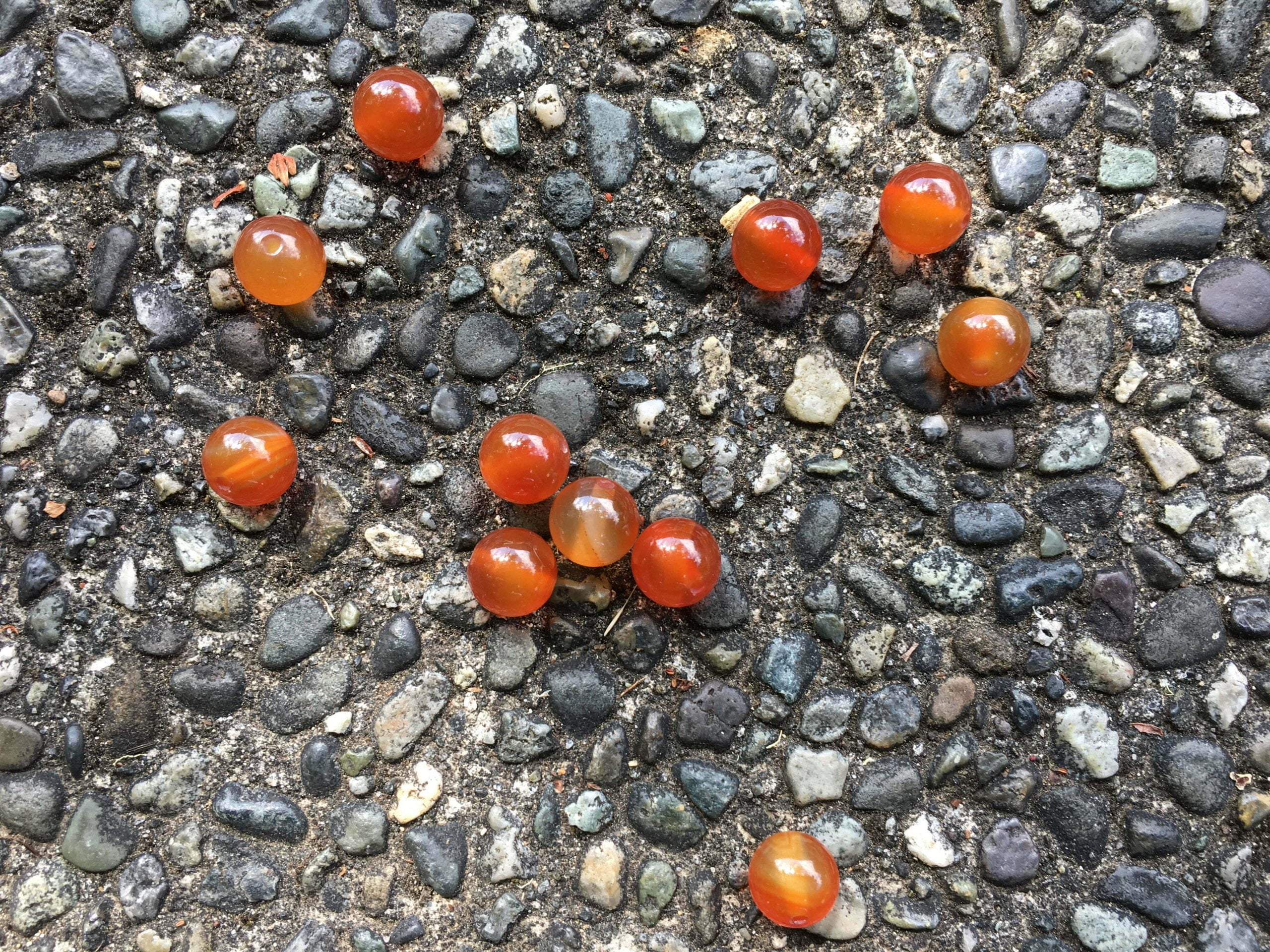 Fresh Milt Orange Roe - Stone Cold Fishing Beads