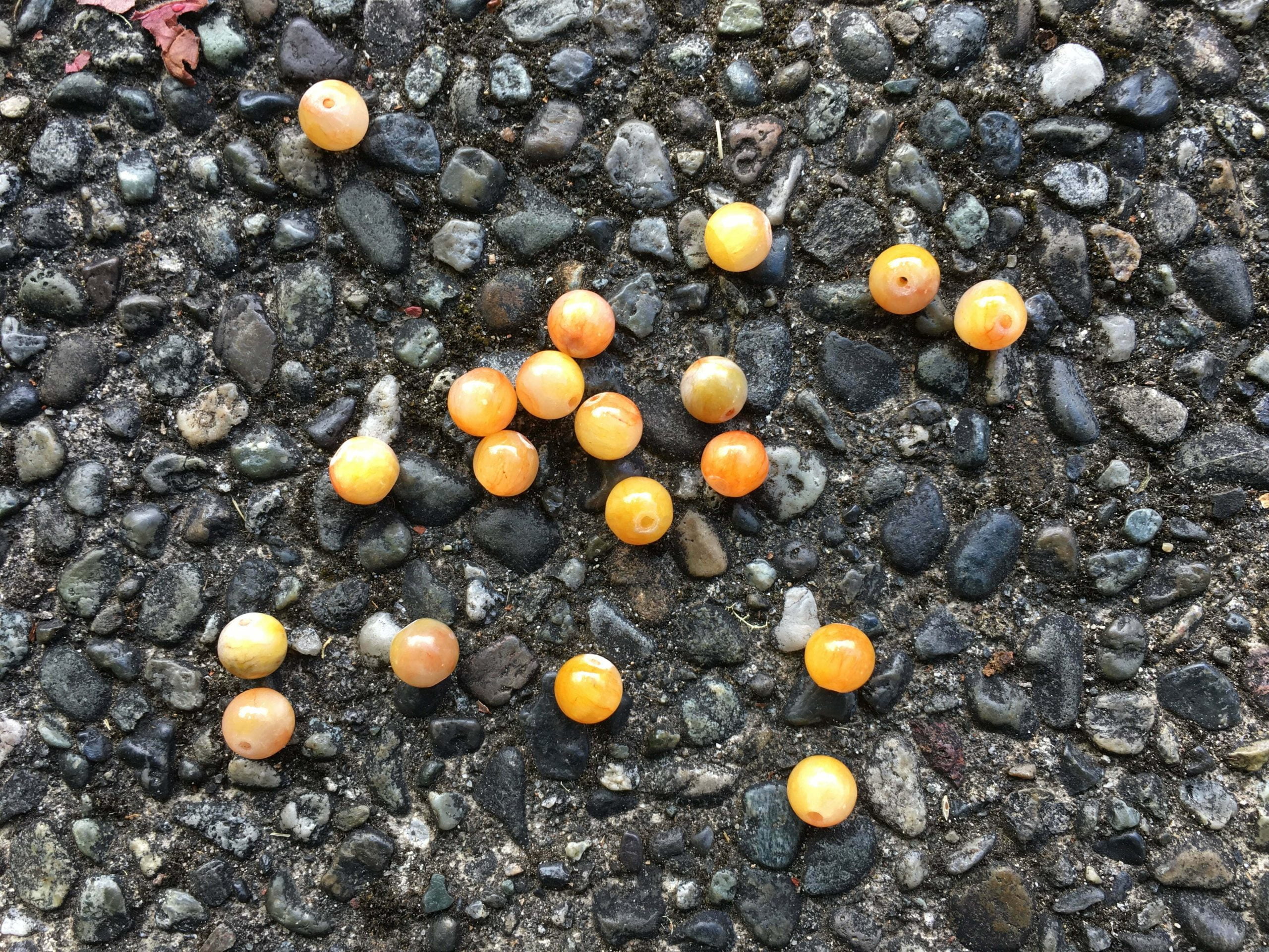 Double Milt Orange Roe - Stone Cold Fishing Beads