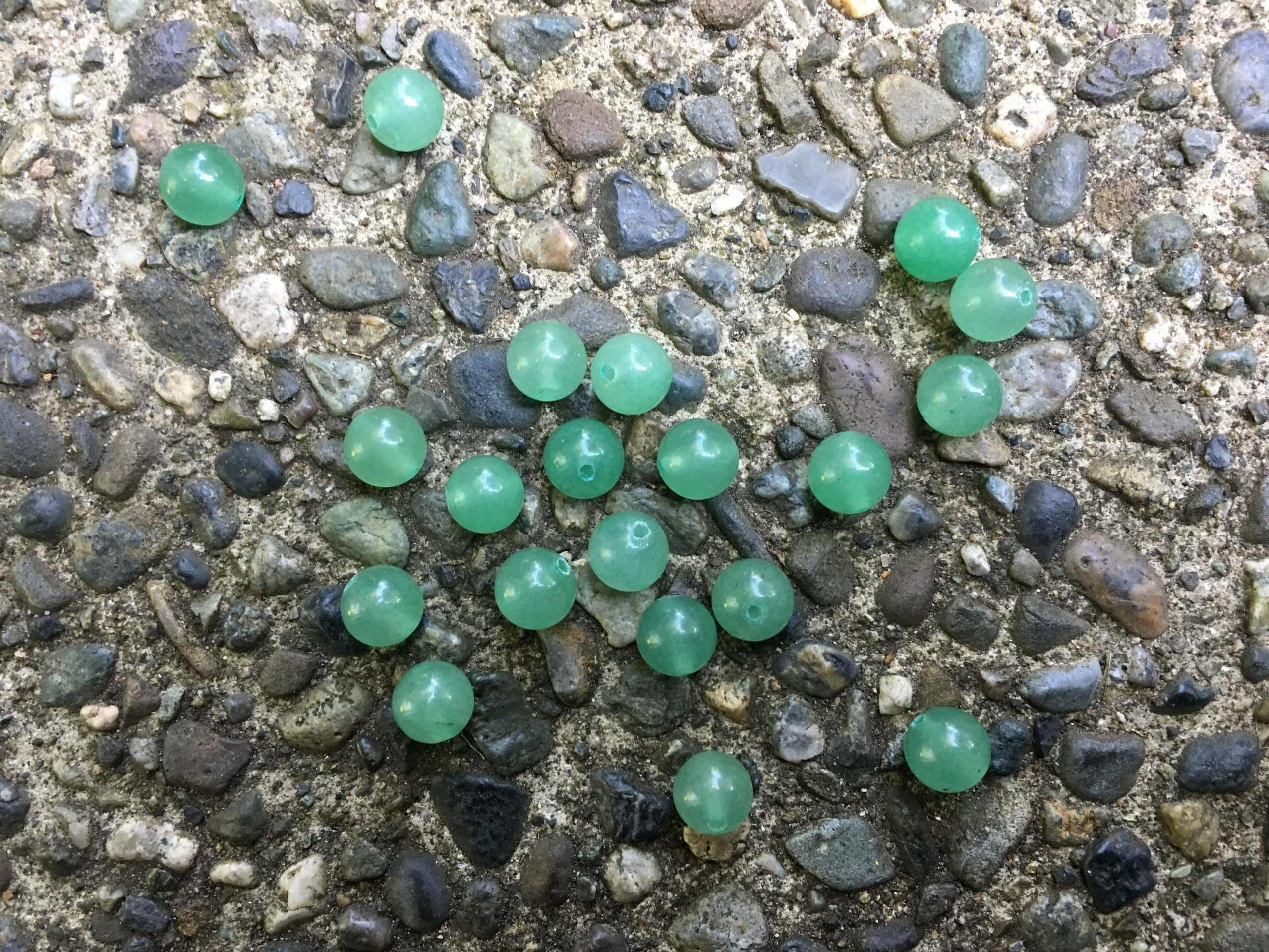 Green Ghost Roe - Stone Cold Fishing Beads