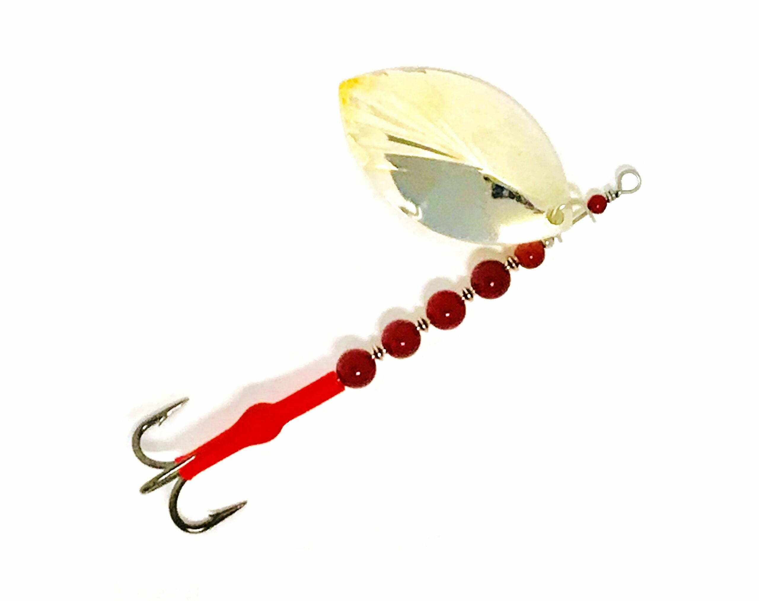 Painted Magnum Brass Lure Bodies for Spinners