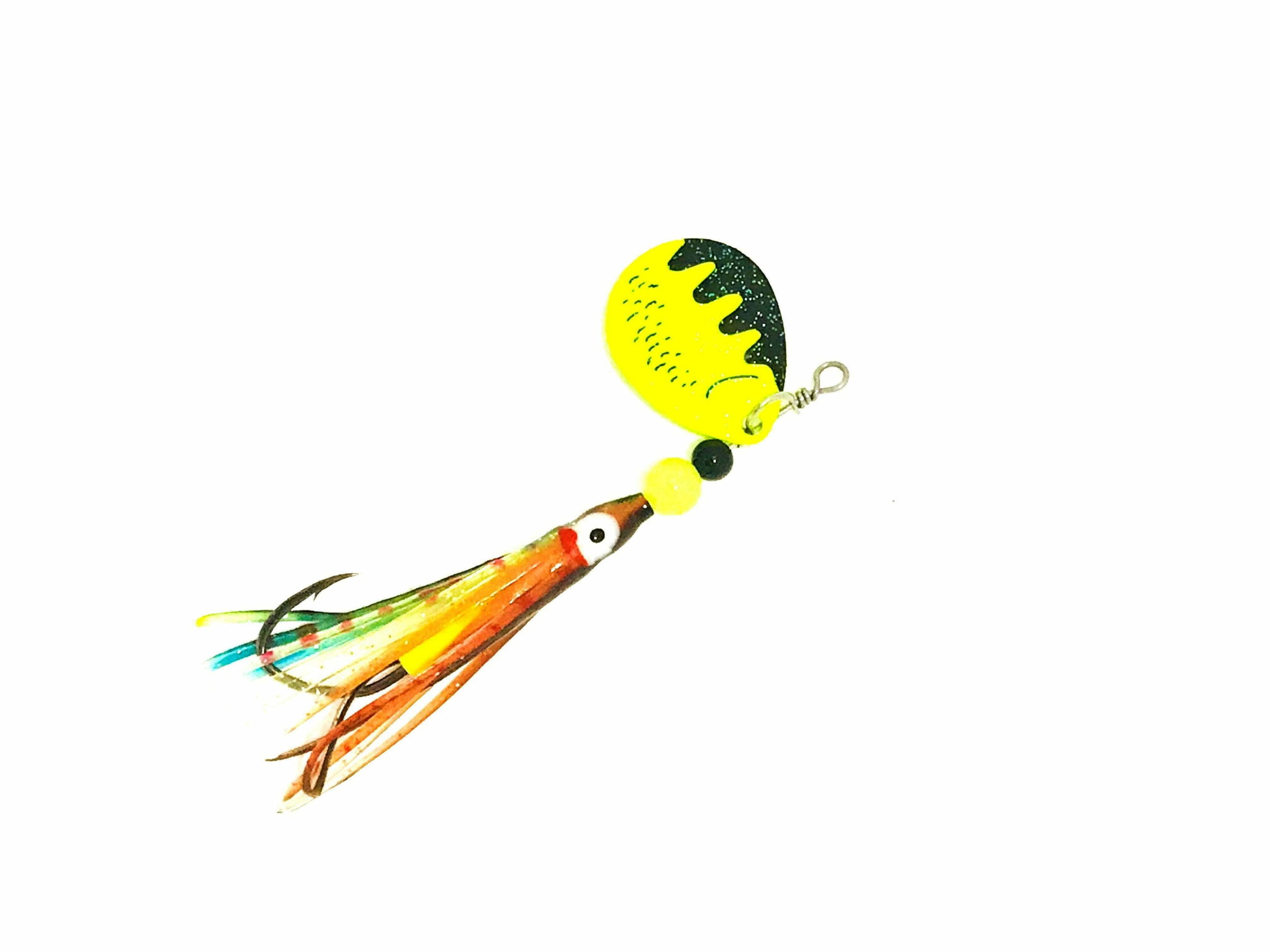 3.5 Colorado UV Pink Glow” Dirty Troll Trolling Spinner By SCB - Stone  Cold Fishing Beads