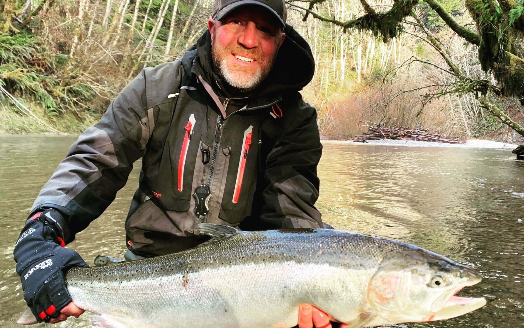 Bead Fishing for Winter Steelhead on Christmas Day - Stone Cold
